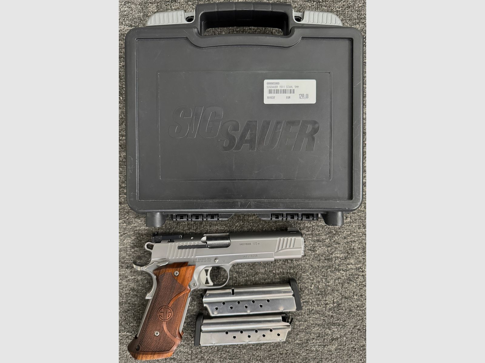 SigSauer 1911 Match Elite - 9mm Luger, image 1 of 11