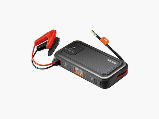 NEBO ULTIMATE Batteriestarter mit Kompressor 130 PSI - Multifunktionsbooster 1500A