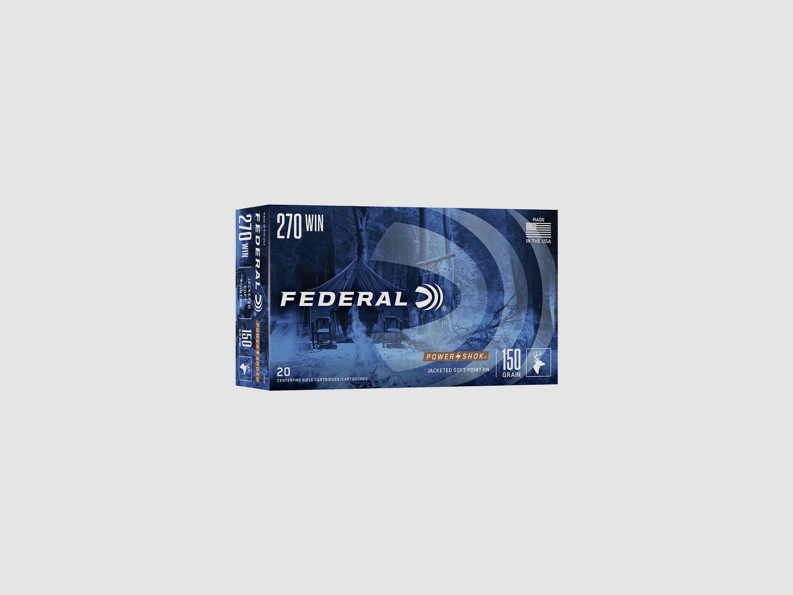 Federal 270 Win. POWER-SHOK 150GR., Bild 2 von 3