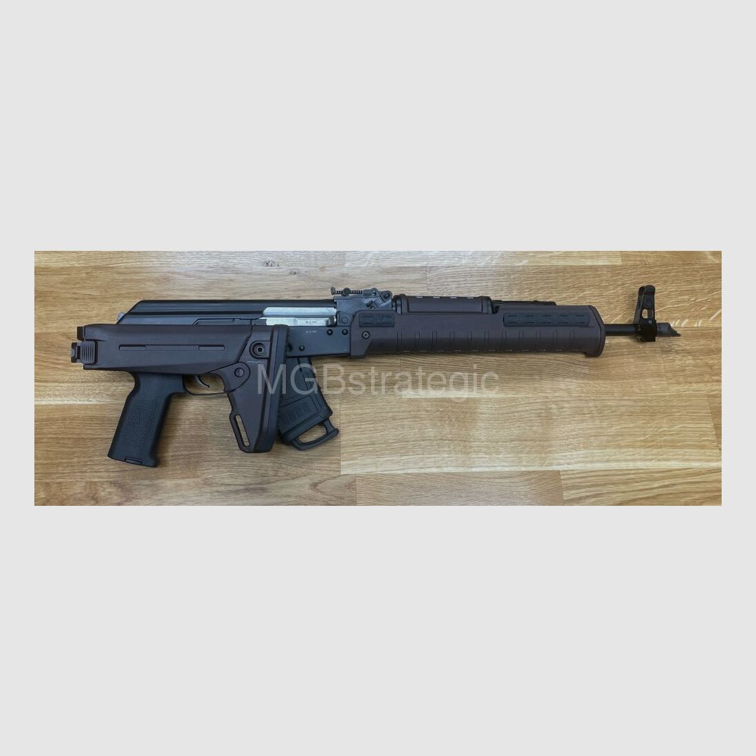 sportlich zugelassen! WBP Jack Sport - halbautom. Büchse 7,62x39 mit Klappschaft! System AKM AK47 AK74 // Farbe Plum