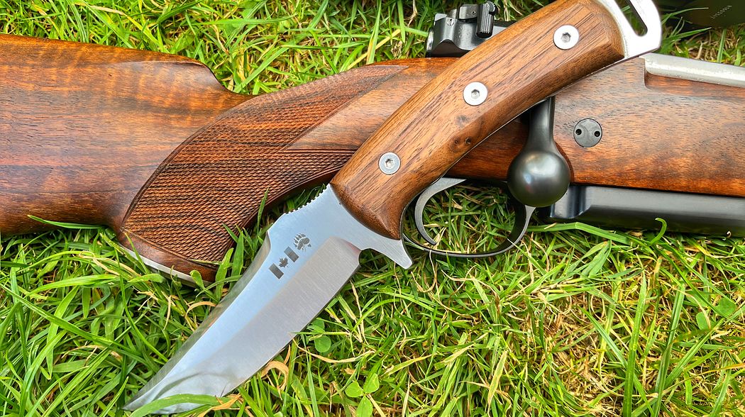 Teckelmesser Bär – ein Canadian Bowie für die Jagd