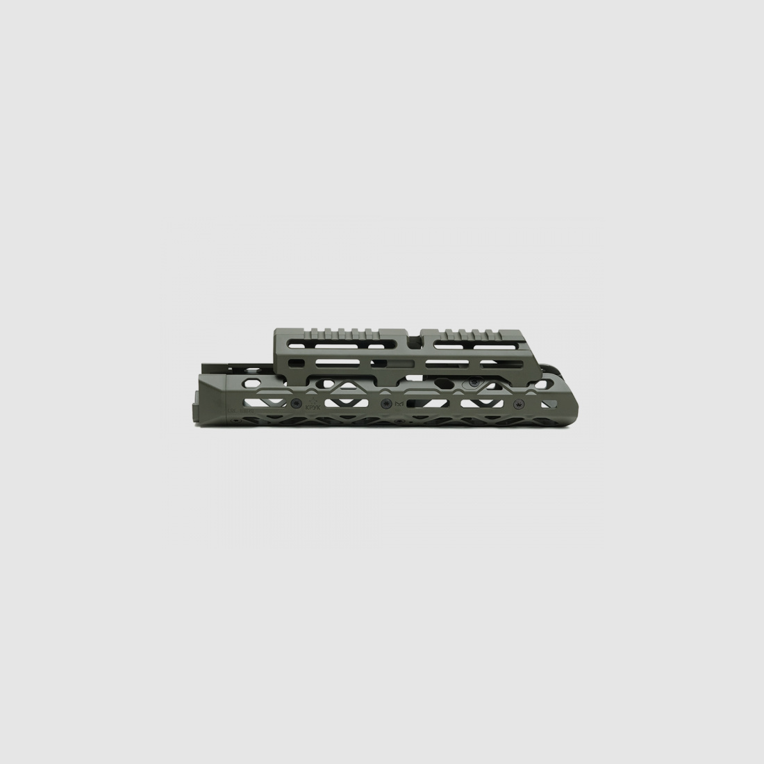 KPYK Medium AK M-LOK Handschutz mit langem Gasrohrcover CRC 1U020B OD Green