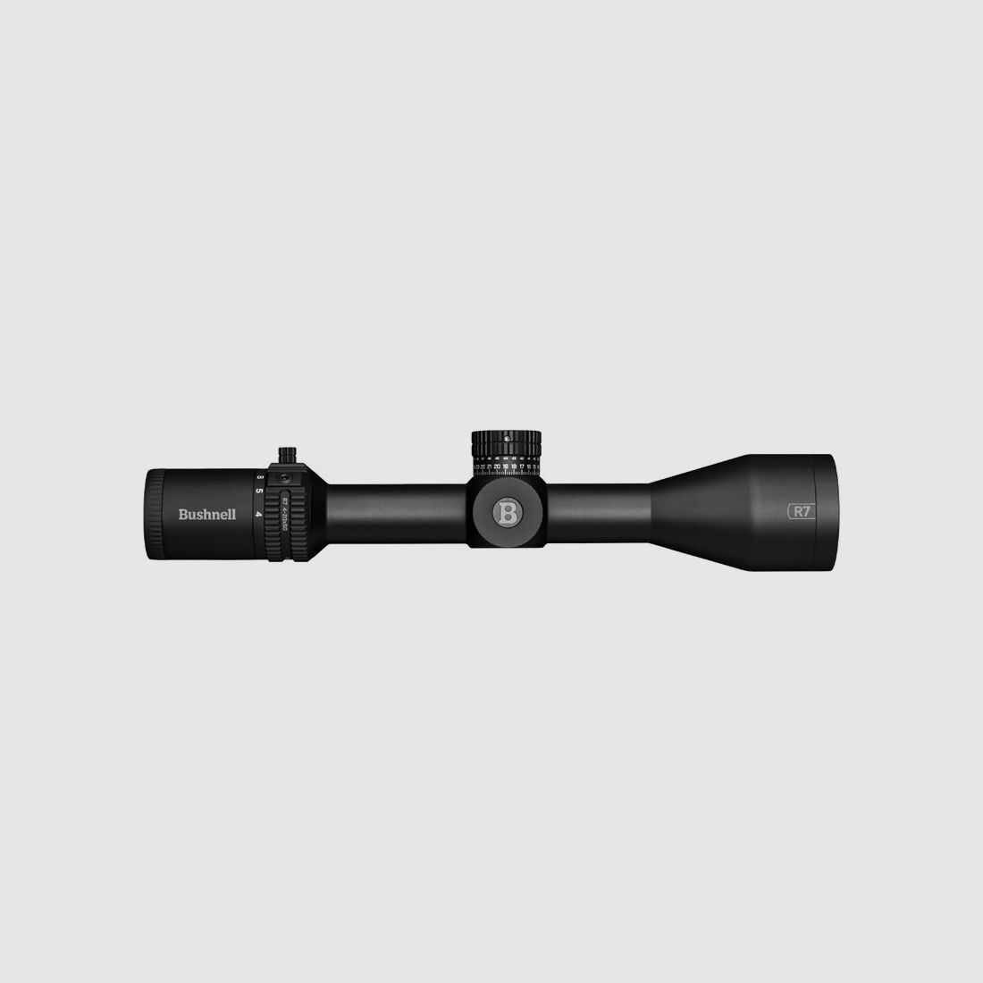 Bushnell R7 4-20x50 FFP MRAD Dot-Hash Hybrid Tree Verlicht