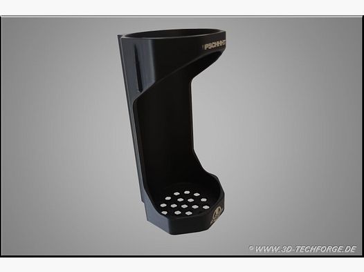 Premium-Schalldämpferhalter magnetisch (bis Ø 55mm) – Mit Belüftung & Filz-Schutz