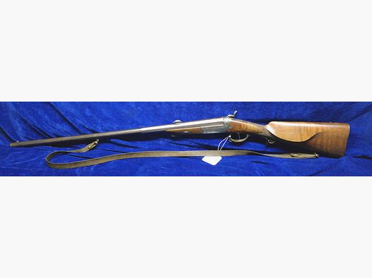 Joseph Unger Graz single-barrel hammer shotgun with damask barrel custom-made - 16/70