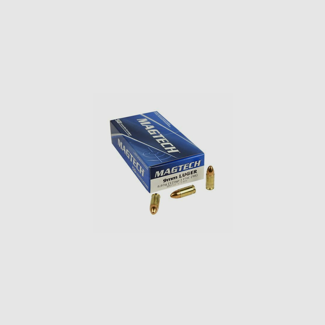 Magtech Magtech 9 mm 124 grs FMJ ( #9B )