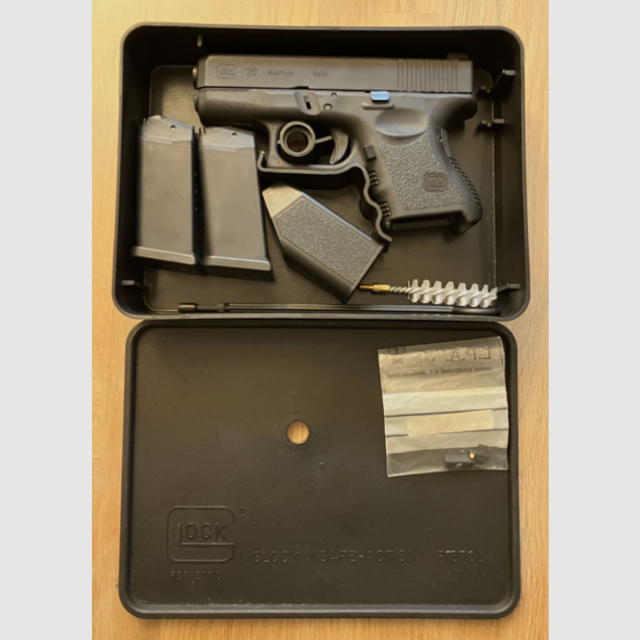 Glock 26 Pistole Kaliber 9mm Luger Neu! Top