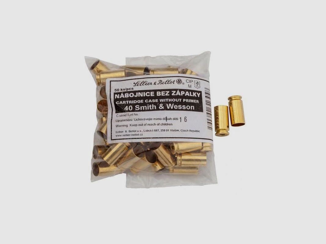 Łuski Sellier & Bellot 40 S&W, zdjęcie 1 z 2