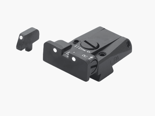 LPA Mikrometer-Visier SPR für Colt M1911A1, 3-Punkt inkl. Korn