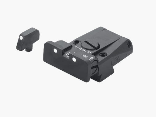 LPA Micrometer Sight SPR for Colt M1911A1, 3-Point including Front Sight
