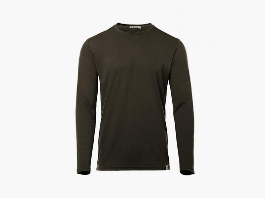 Aclima LightWool 180 Camiseta de cuello redondo para hombre Tarmac