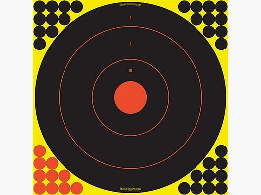 BIRCHWOOD CASEY SHOOT-N-C® TARGET BIRCHWOOD CASEY 17.25″ BULLSEYE, 5 PACK