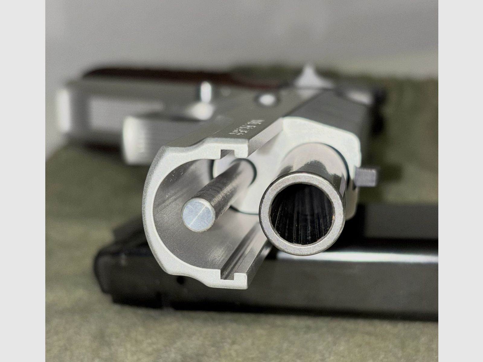 Pardini Sport Modell P.C.45 S, 5 Zoll, Cal 45 ACP - silber