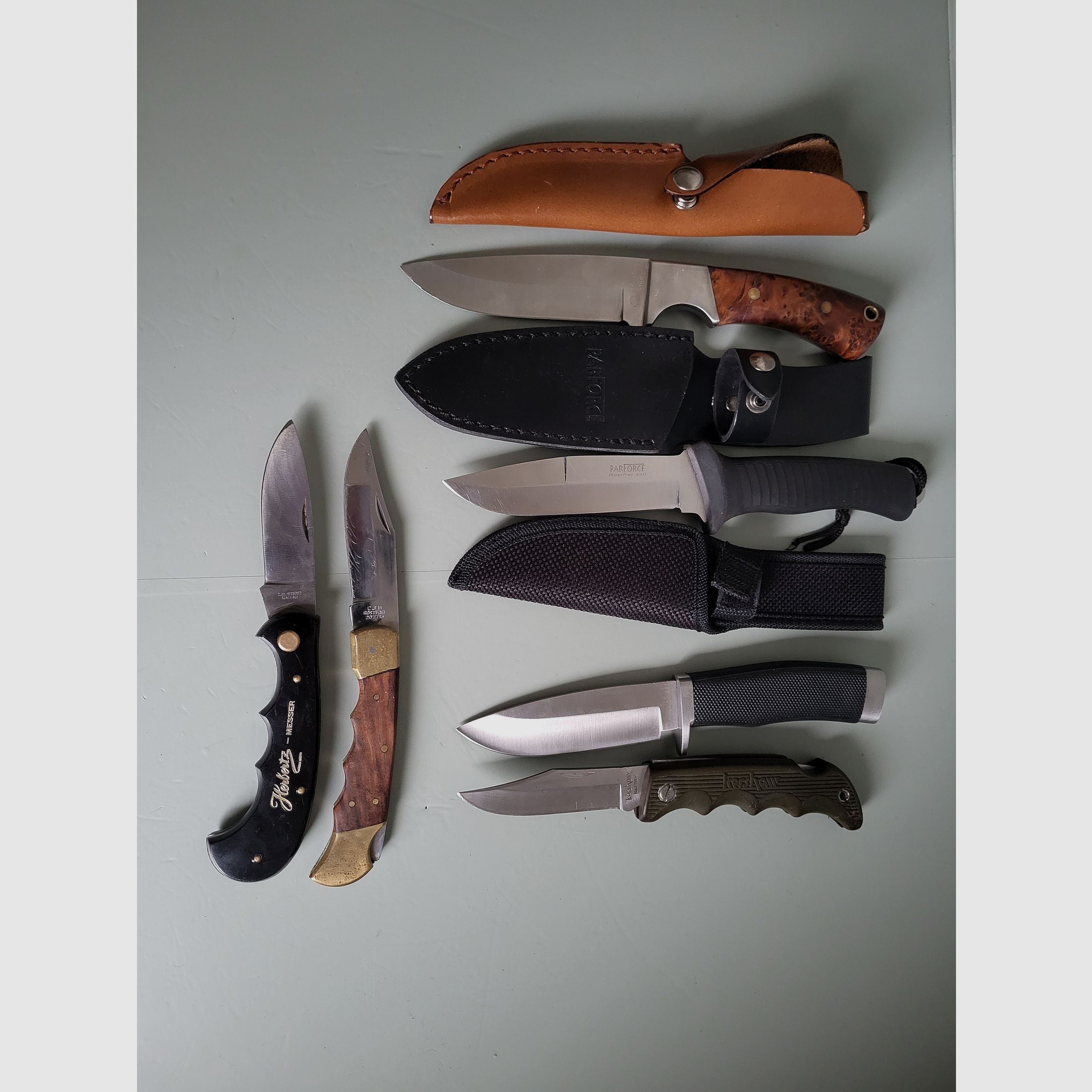 Jagd - Tauchen - Klappmesser - Deutschland - Japan - Herbertz - Kershaw - Parforce