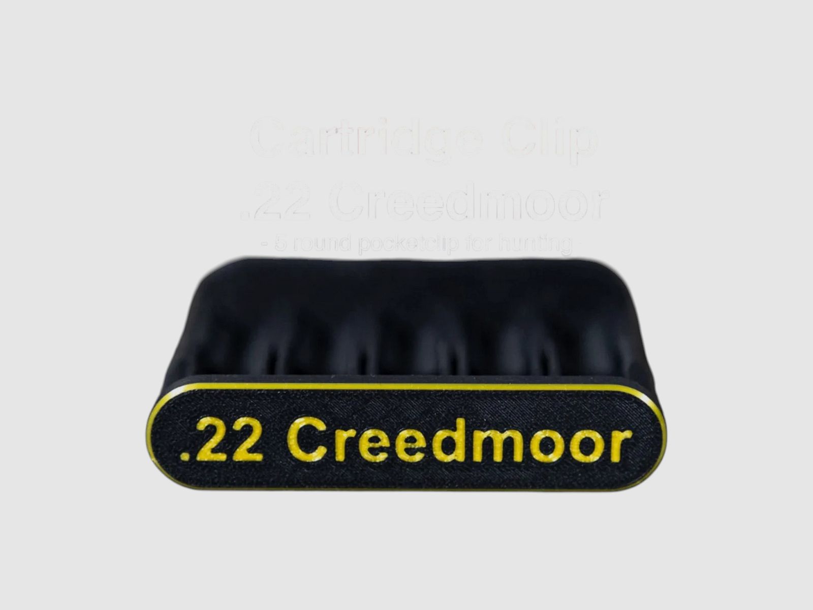 Filamelt - Premium cartridge clip .22 Creedmoor