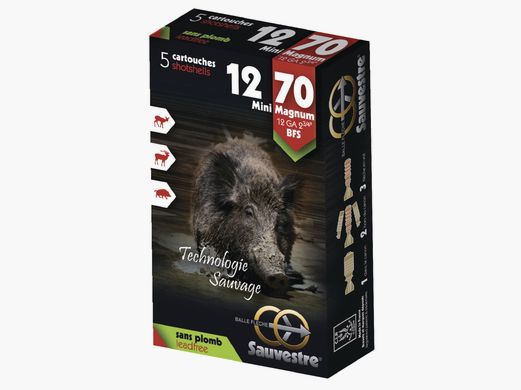 SAUVESTRE cal. 12/70 – BFS MINI MAGNUM SENZA PIOMBO
