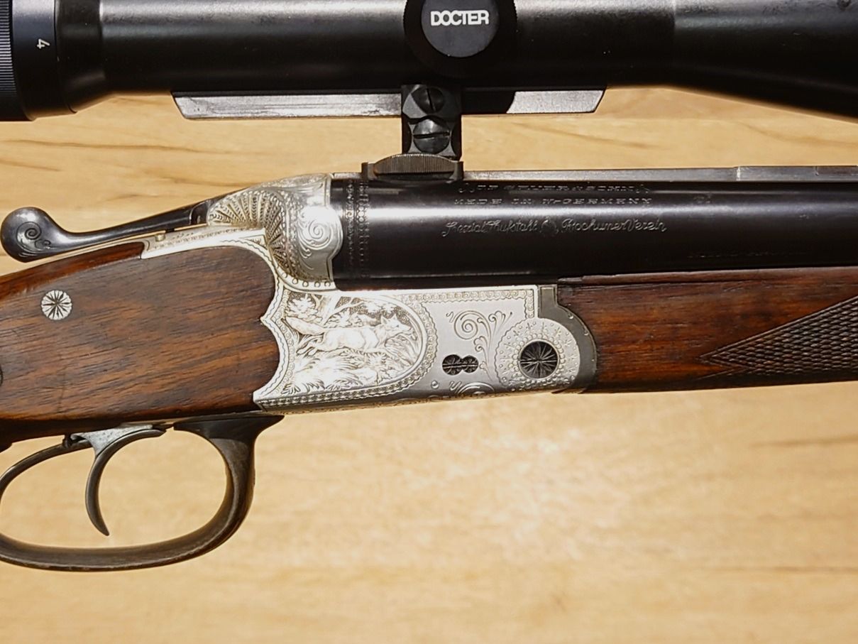 Drilling Sauer und Sohn Eckernförde Mod.3000 Duralux Kal. 7X57R; 16/70 Docter 2,5-10x48 Abs. 4