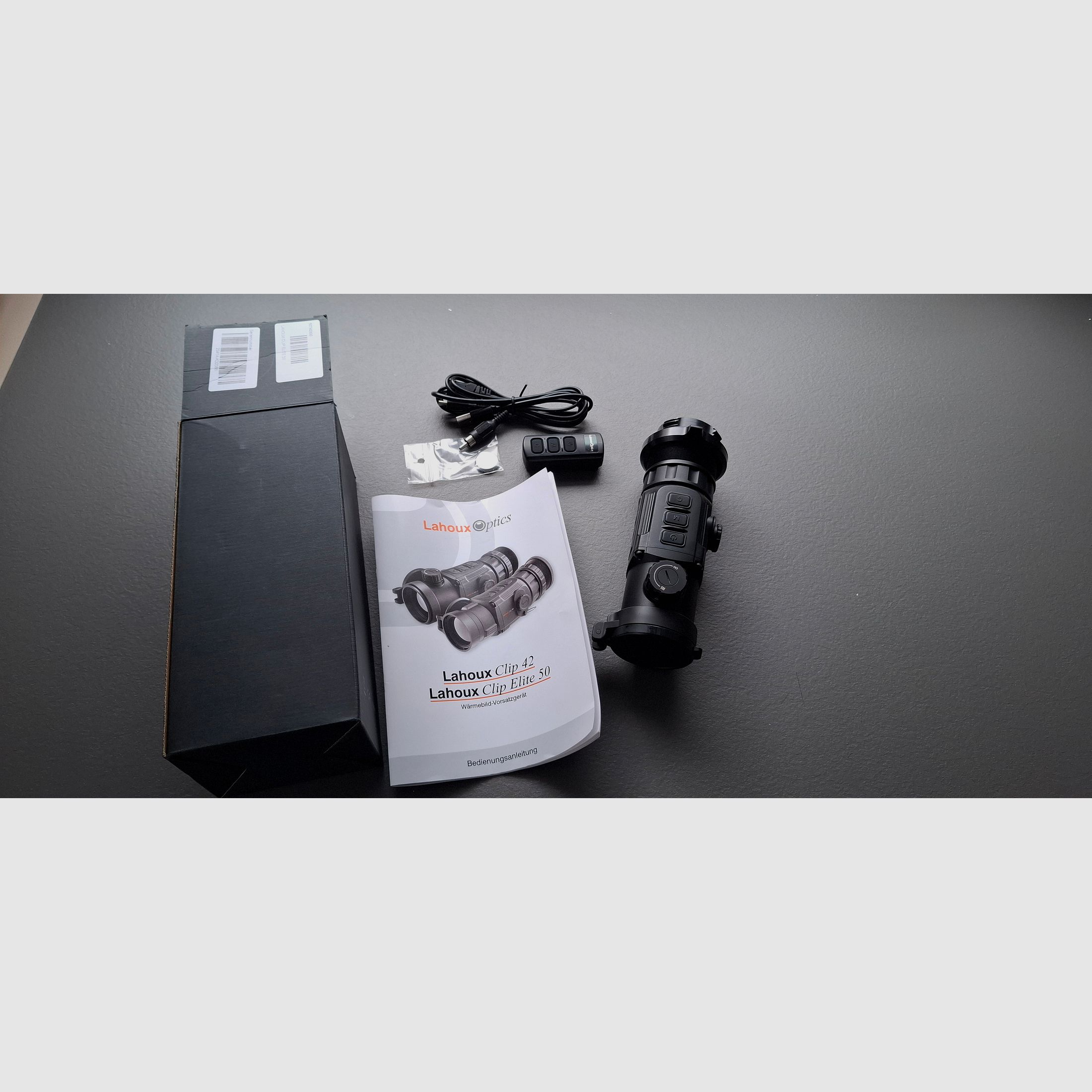 Lahoux Clip Elite 50 thermal imaging attachment, not Nocpix, ThermTec, HIKmicro,