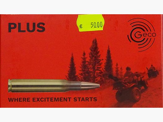 Geco .30-06Spring. Plus 170grs - 20 shots