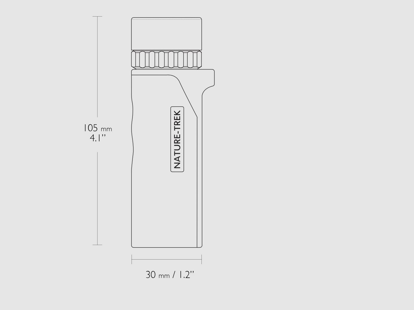 HAWKE 35210 Monokular Nature Trek 8x25 Grün