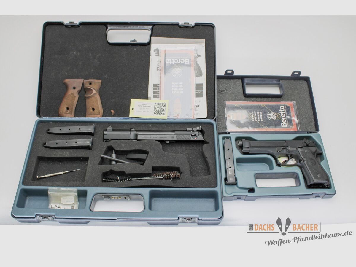 Pistole Beretta 92FS Competition KIT Kal. 9mm Luger mit Wechselsystem