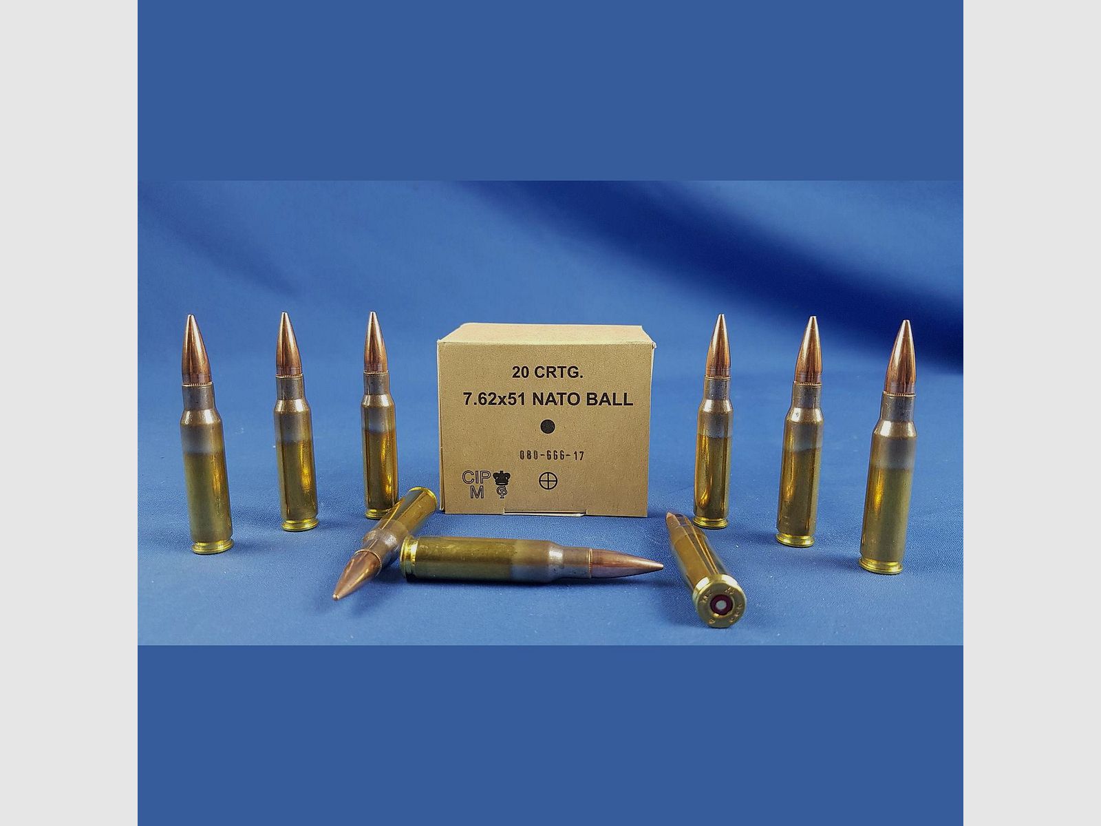 GGG 308Win. FMJ 147grs 9,65g
