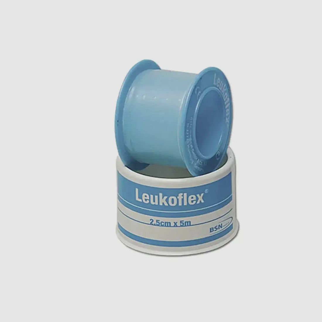 Diversos apósitos adhesivos Leukoflex 5 m x 2,5 cm