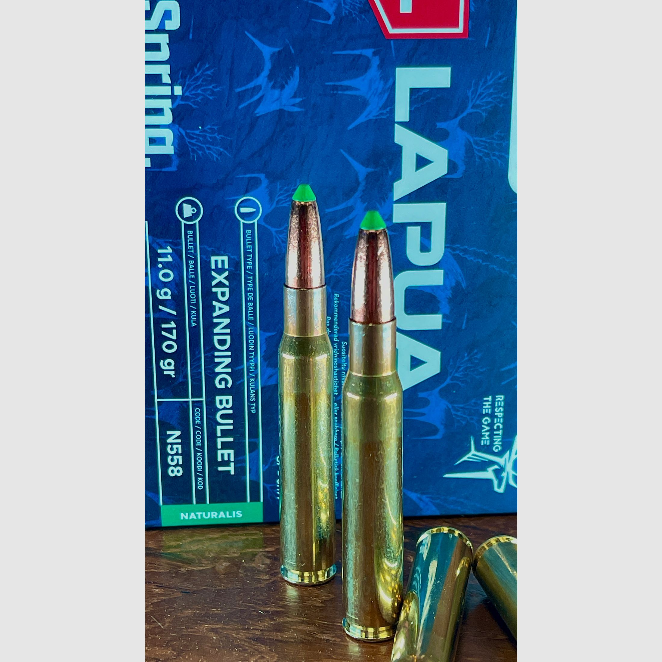 Lapua .308 Naturalis L.R 170gr./11g