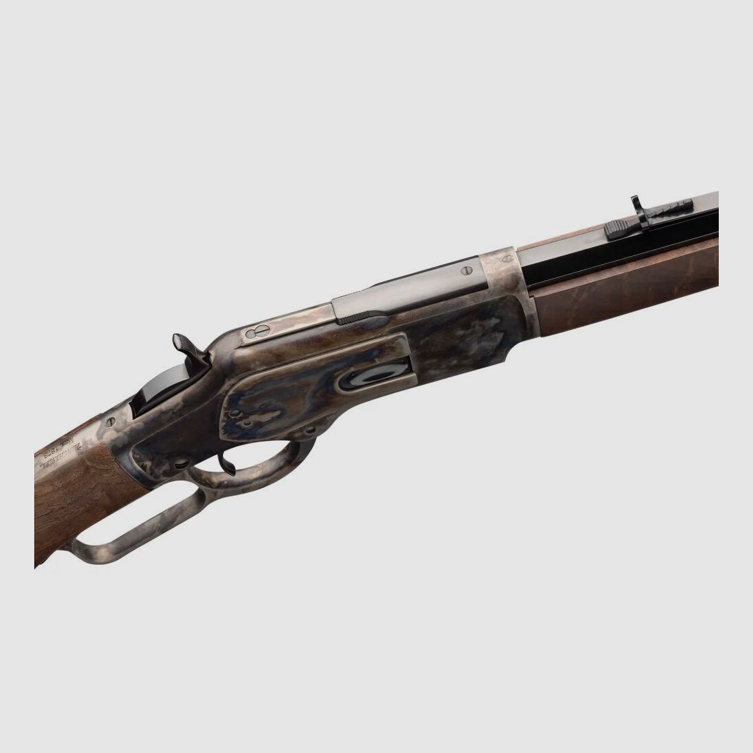 Winchester 1873 Sporter Octagon Pistol Grip Color Case Hardened (MIROKU MANUFACTURE) In Stock