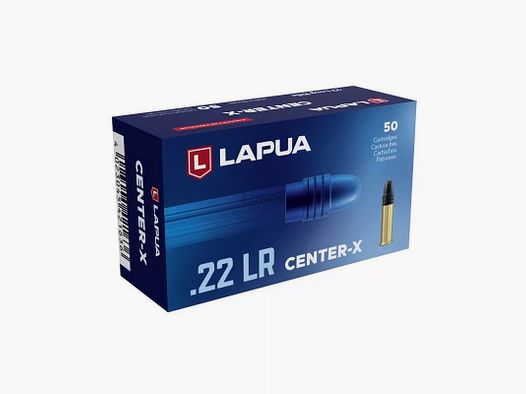 amu.s LAPUA .22LR Center-X UN0012