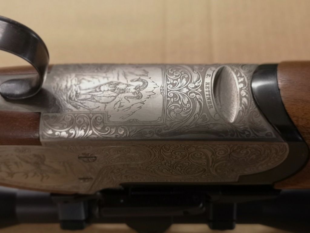 Bock rifle S2000 Luxury 7x65R and 12/70 side lock
