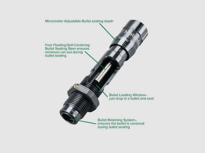 RCBS Matchmaster Benchrest Setzmatrize .223 Rem (5,56mm) #11140