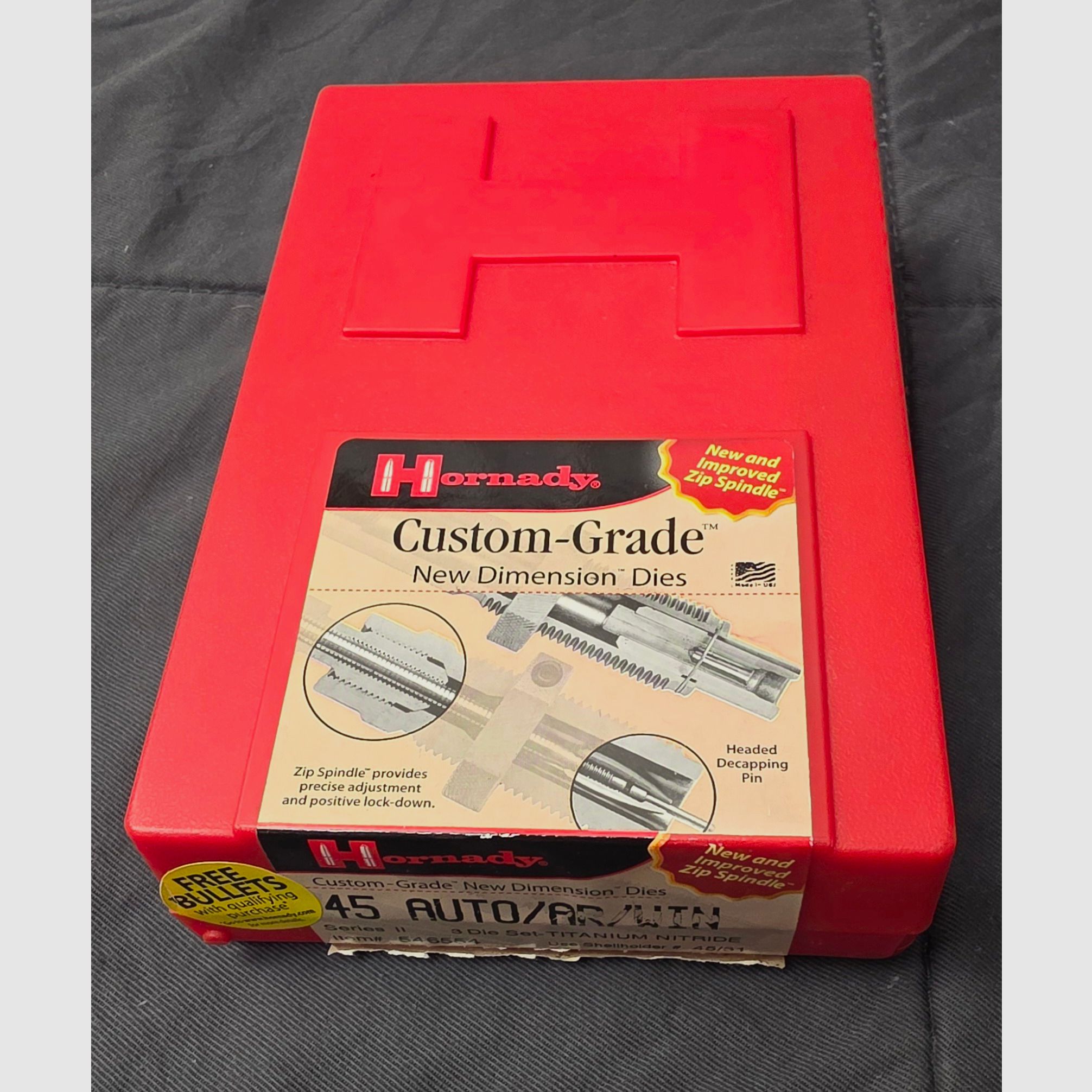 Hornady . 45 ACP set di matrici 546554