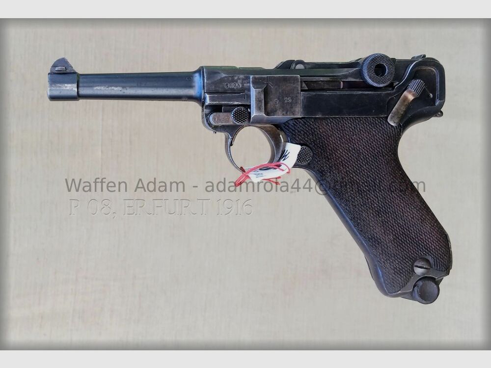 Usine d'armement d'Erfurt Pistolet P. 08