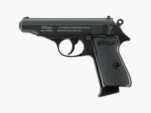 Walther PP Arma de fogueo 9mm azulada