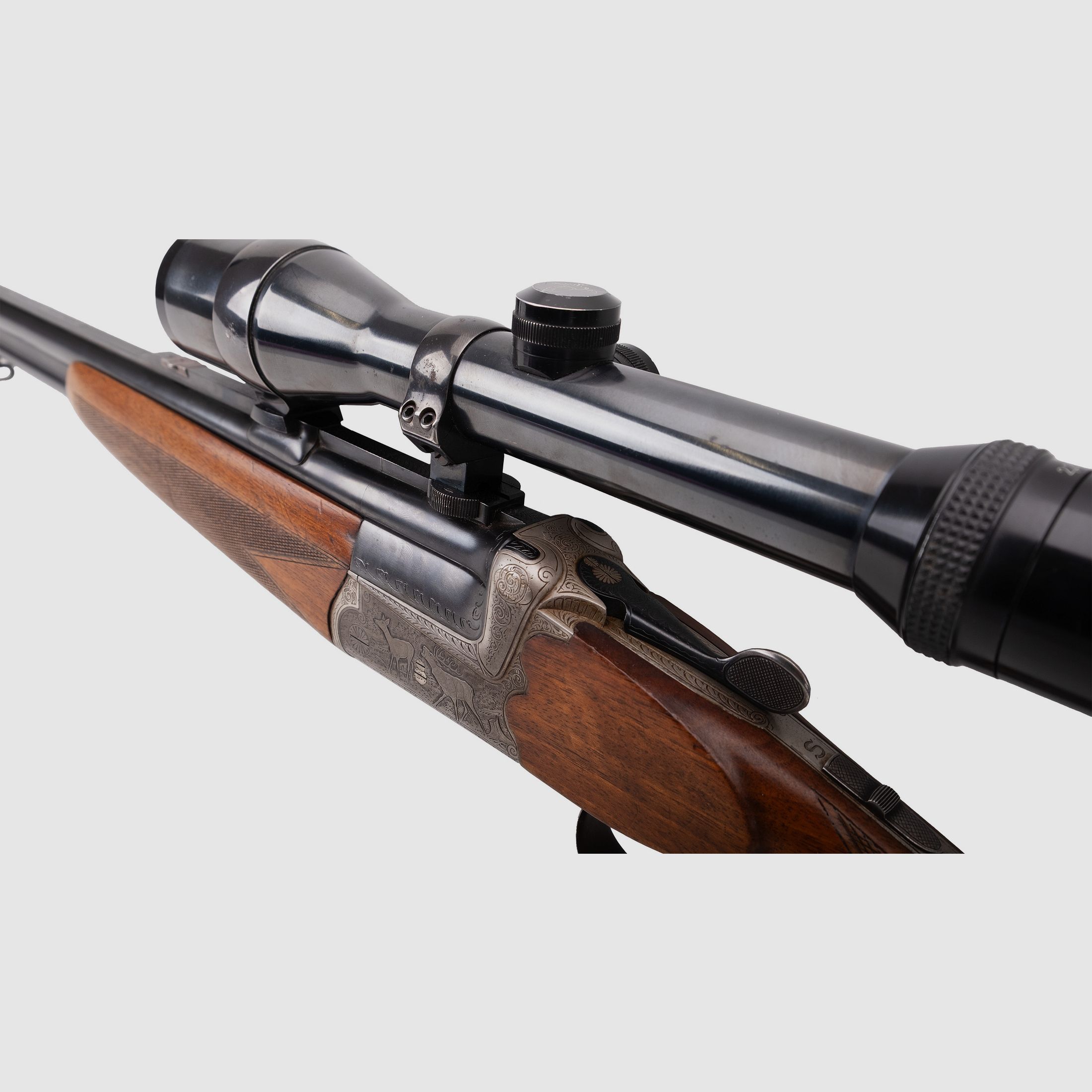 DIVERS caccia 6,5x57R,16/70 fucile combinato sovrapposto, immagine 5 di 6