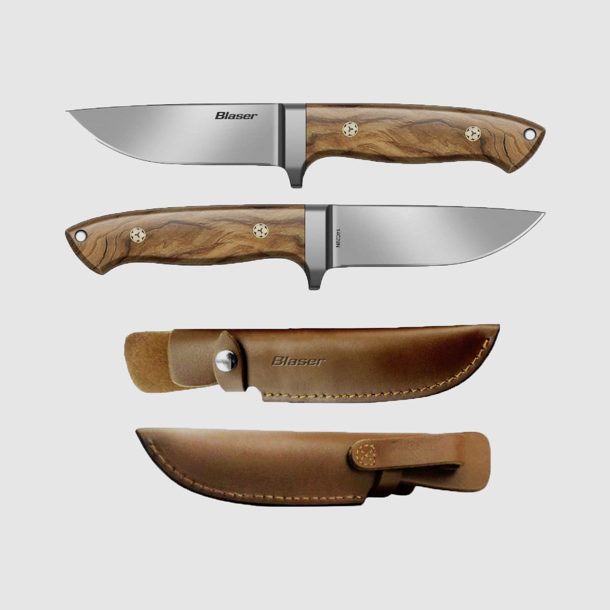 BLASER Folding Knife Classic Brown 8cm