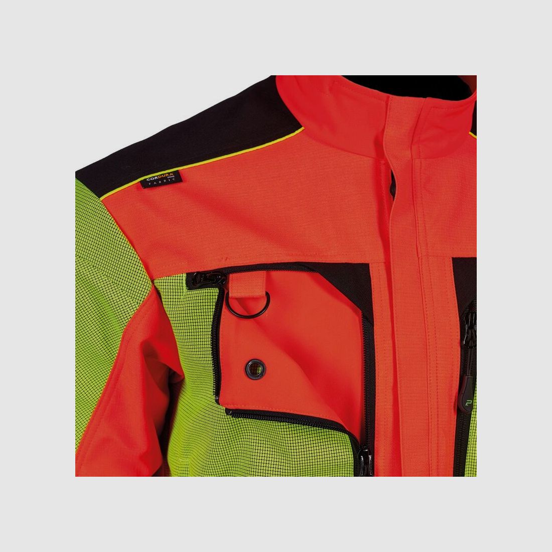 PSS X-treme Herren Sauenschutzjacke Protect Neonrot/Gelb