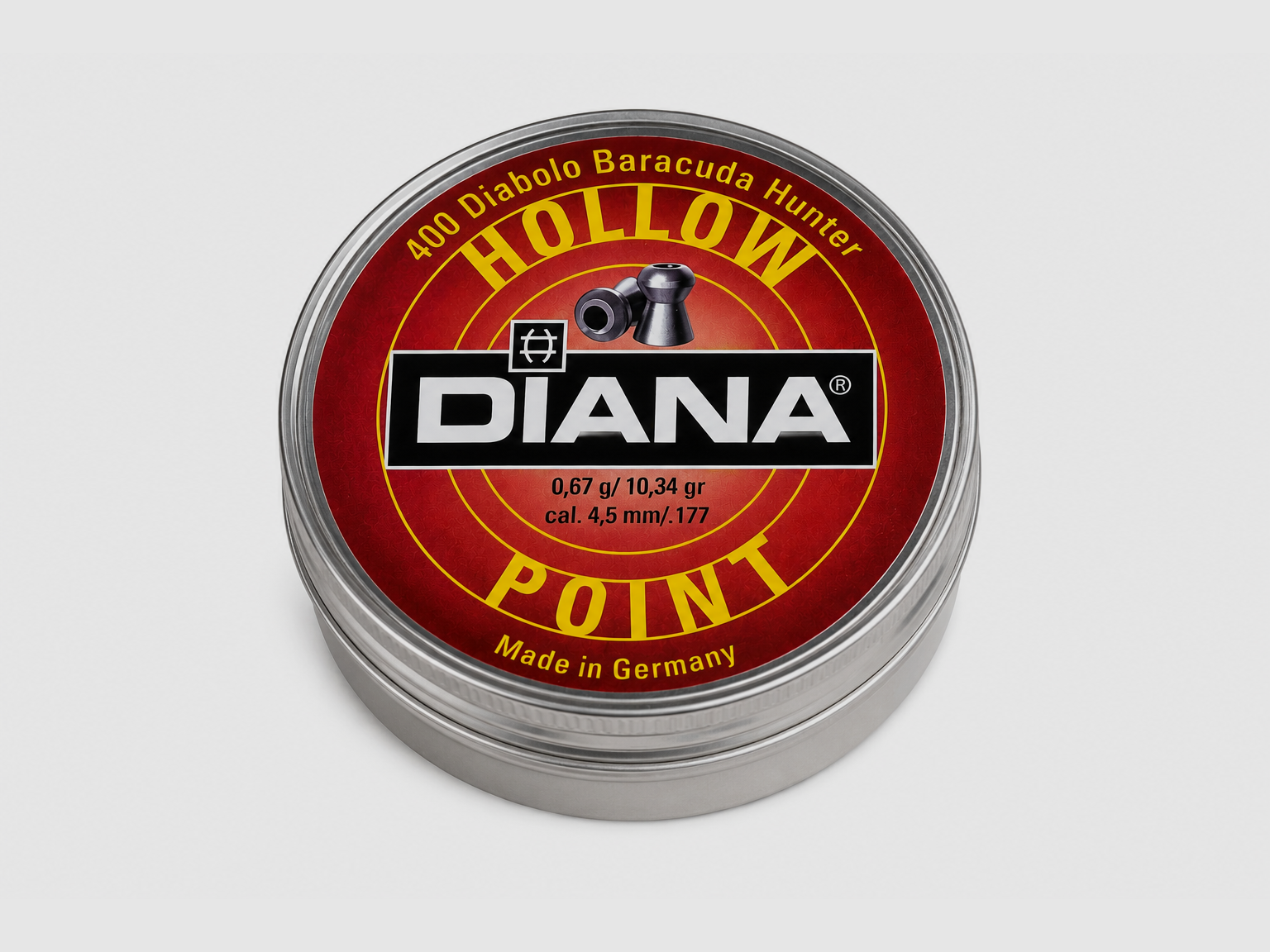 DIANA Hollow Point Baracuda Hunter 4,5 mm – 400 pz.