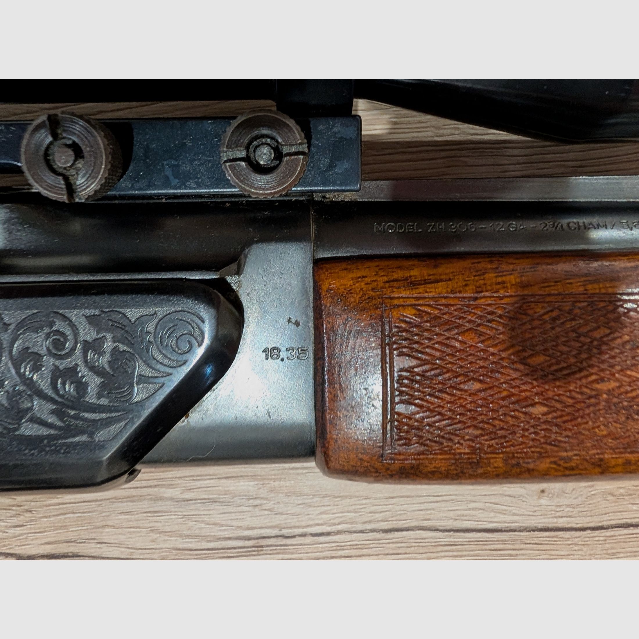 CZ Uhersky Brod Bockbüchsflinte 12/70 , 5, 6x50R Mag., Bild 9 von 11