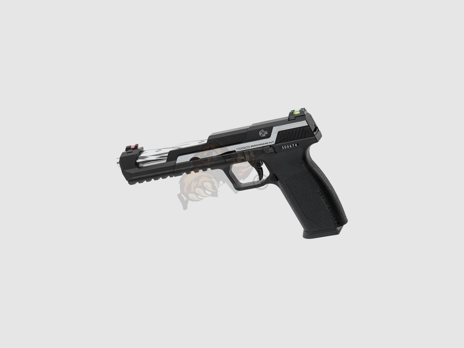 G&G Piranha SL GBB Airsoft Pistool in Dual Tone -F-