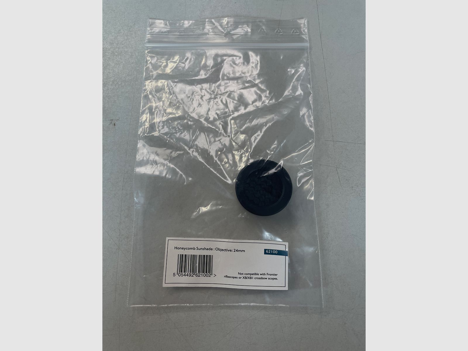 <BWare HAWKE Honingraat 62100 Wafel- Zonnekap voor 24mm Objectieven V363