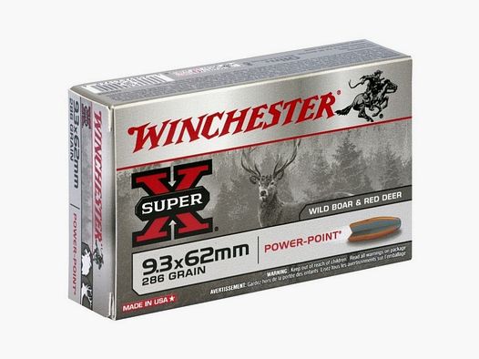 Winchester 9.3x62 Power Point 286 gr Ammunition