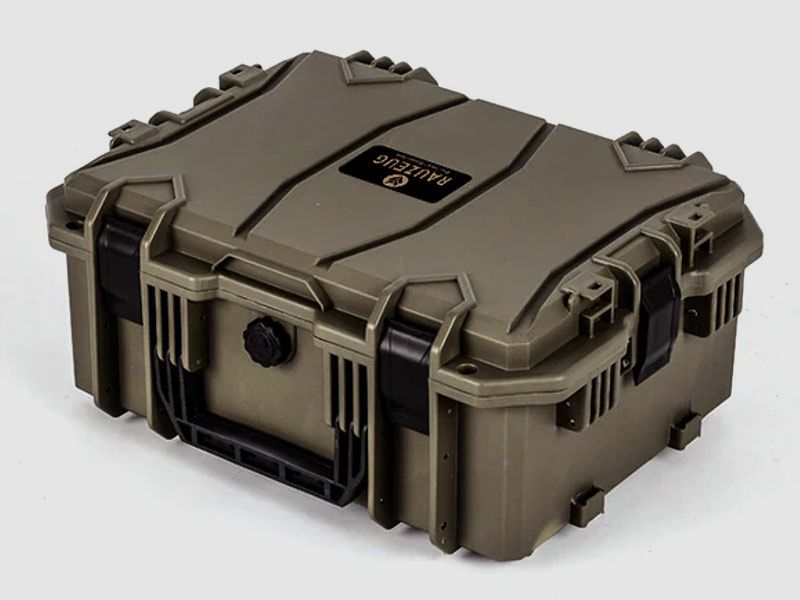 RAUZEUG RC465 Rugged Case, Kurzwaffenkoffer OLIVE