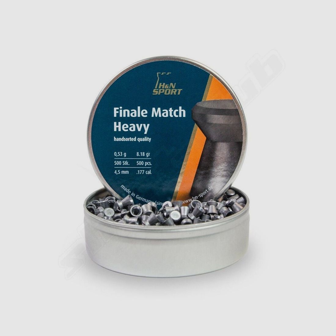 Haendler & Natermann Sport Gmb	 H&N Finale Match Heavy Diabolos Kal. 4,5mm - 500 Stk.