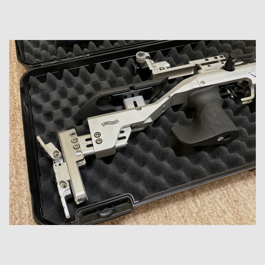 Walther LG 400 Alutec Wedstrijd Senior Steun