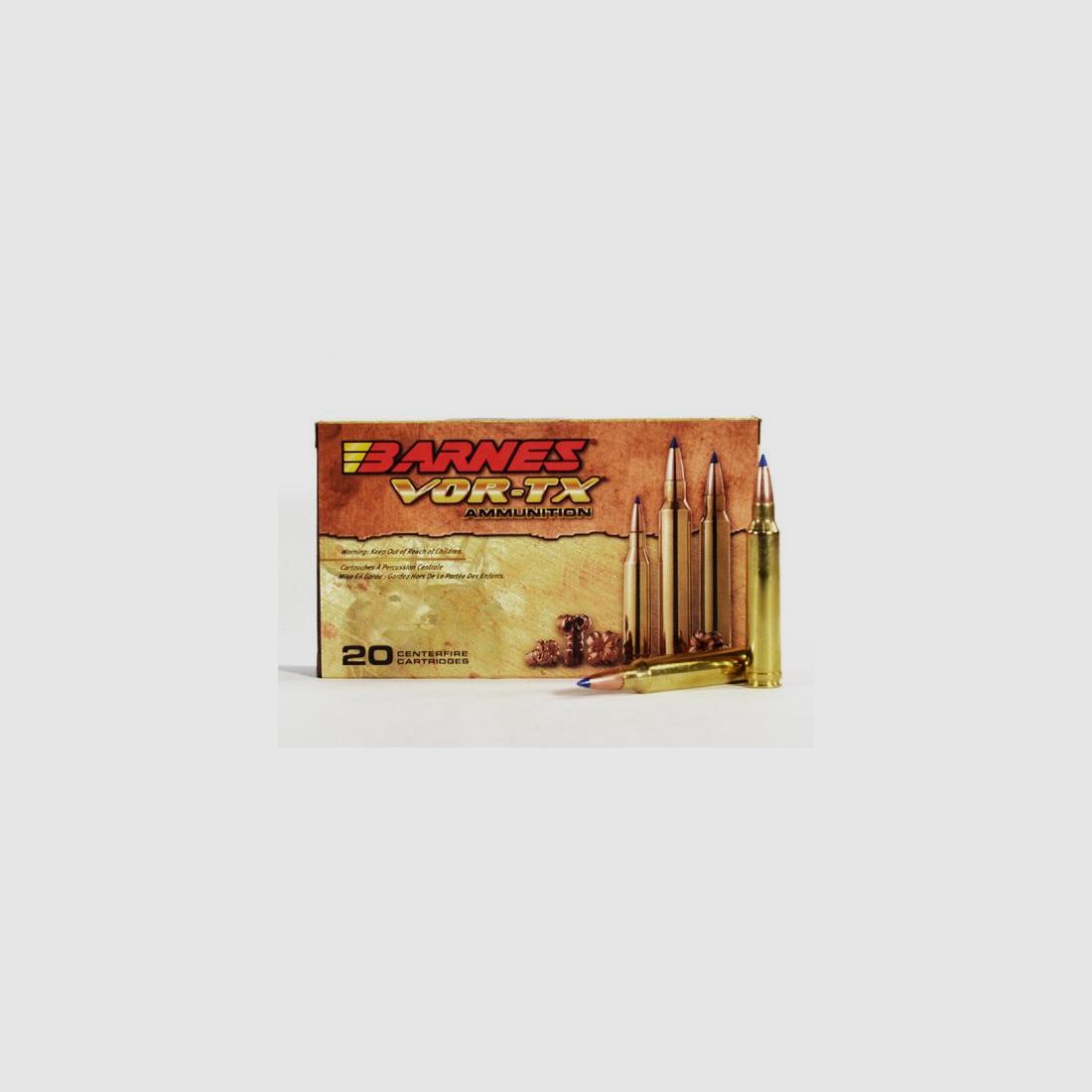 BARNES Vor-TX Euro TTSX .300 Winchester Magnum. 180 grs