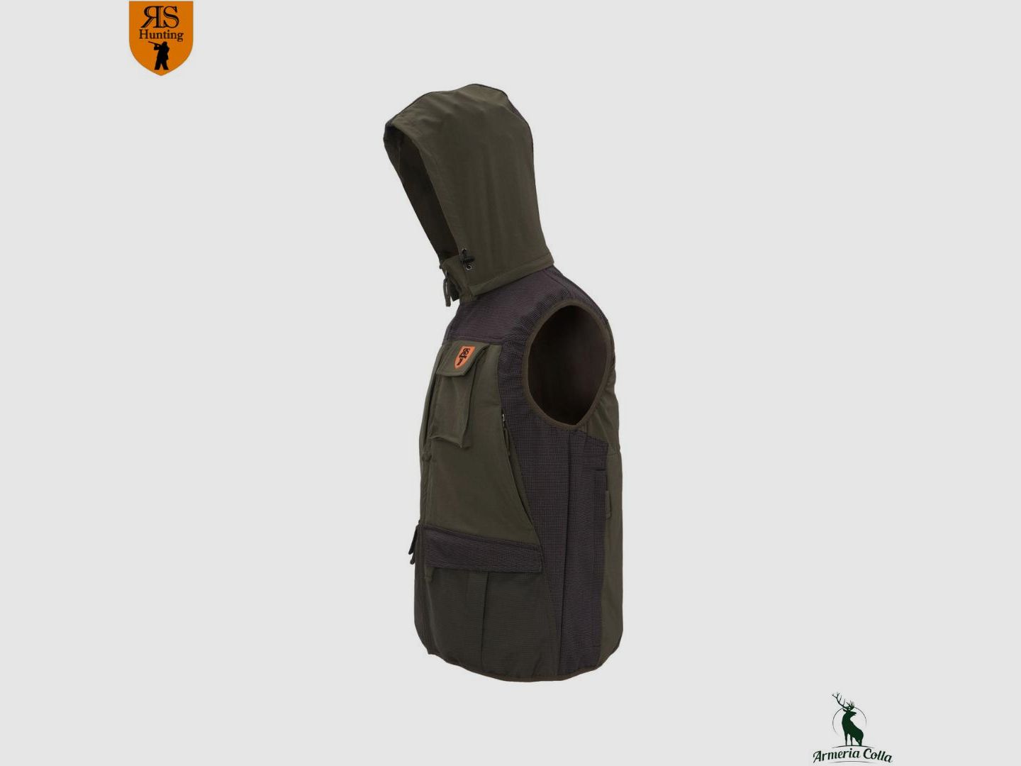 Rs Hunting Gilet kolor Zielony art. LV601, zdjęcie 3 z 3