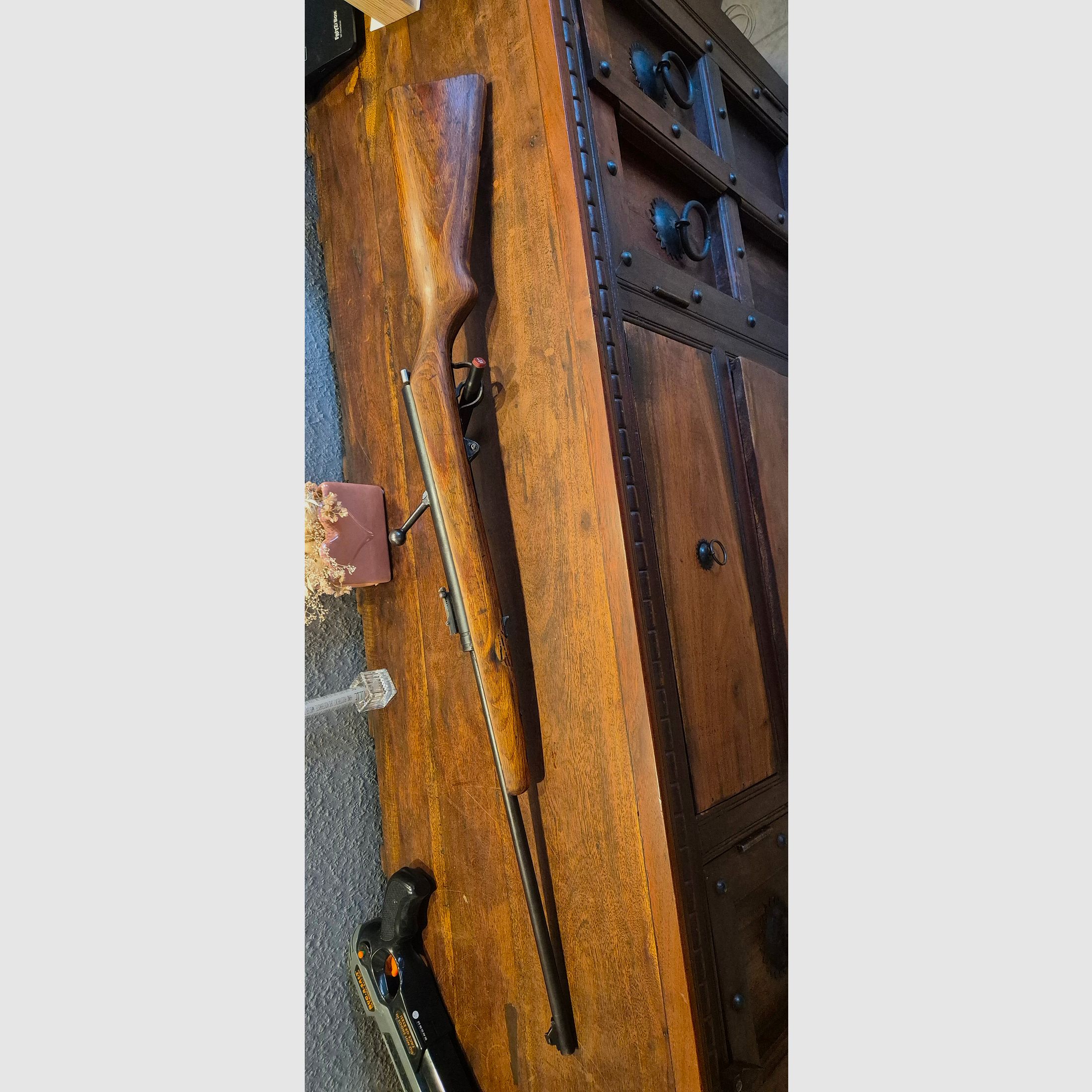 Haenel 49a stary przedmiot kolekcjonerski z 1953 roku całkowicie odnowiony