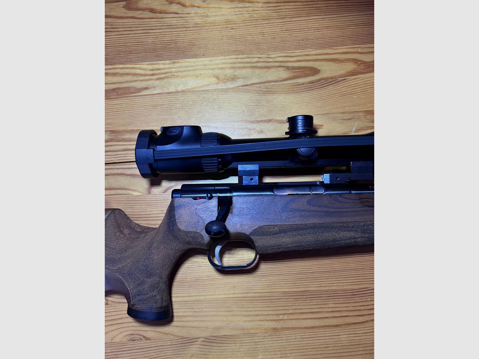 Weihrauch HW 66 Jagdmatch .222 Rem – Neuwertig / Erst 400 Schuss / Mündungsgewinde / Matchabzug